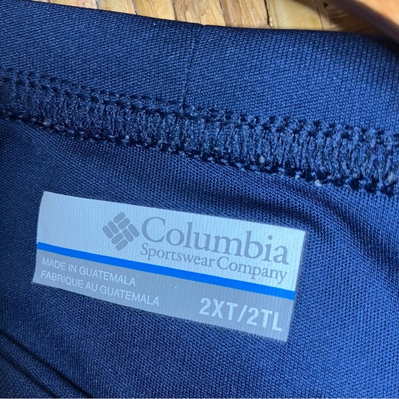Columbia Men's Long Sleeve Shirt - Deep Blue - Picture 4 of 5
